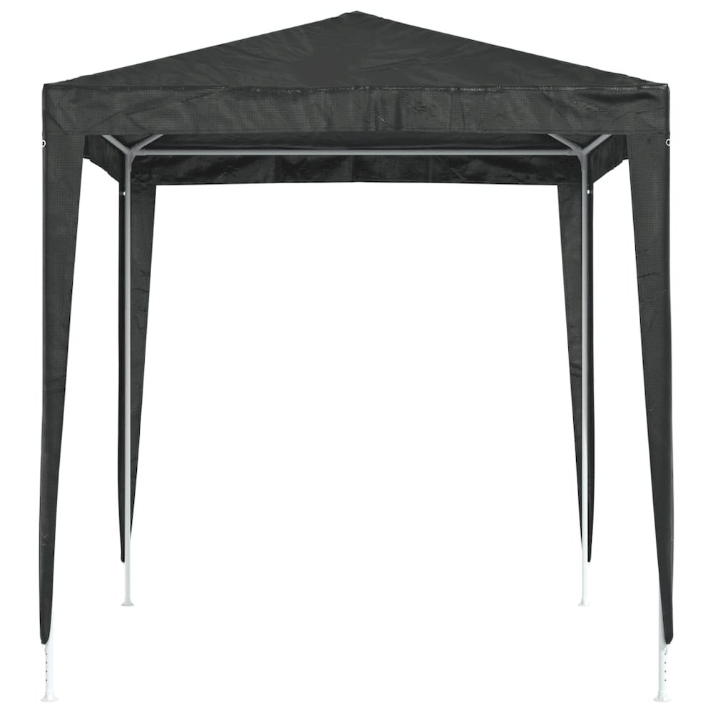 Party Tent Anthracite Polyethylene, Steel 6.6ft x 6.6ft. Picture 3