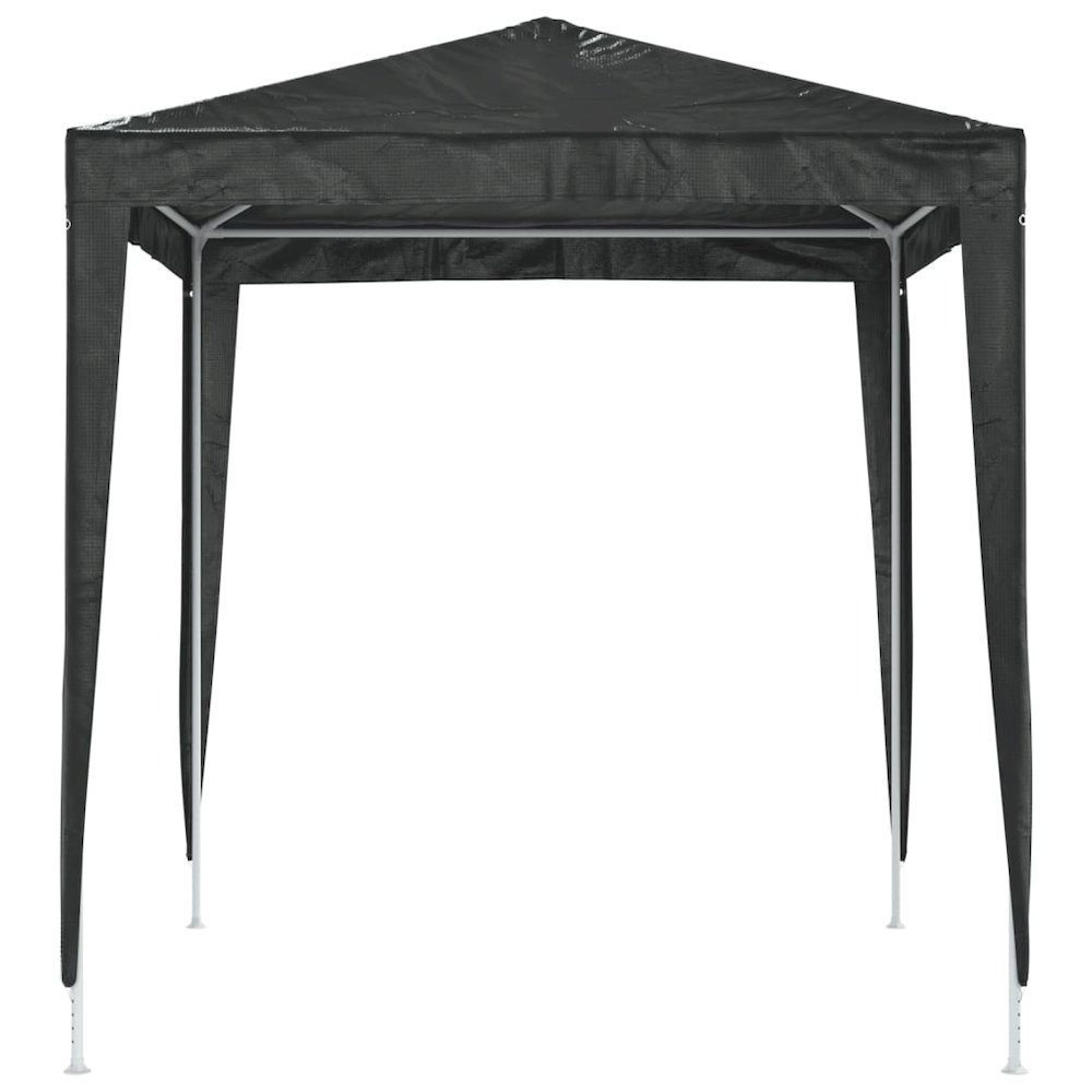 Party Tent Anthracite Polyethylene, Steel 6.6ft x 6.6ft. Picture 4