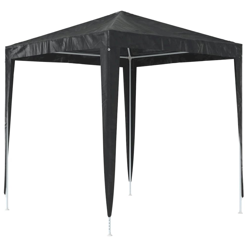 Party Tent Anthracite Polyethylene, Steel 6.6ft x 6.6ft. Picture 5