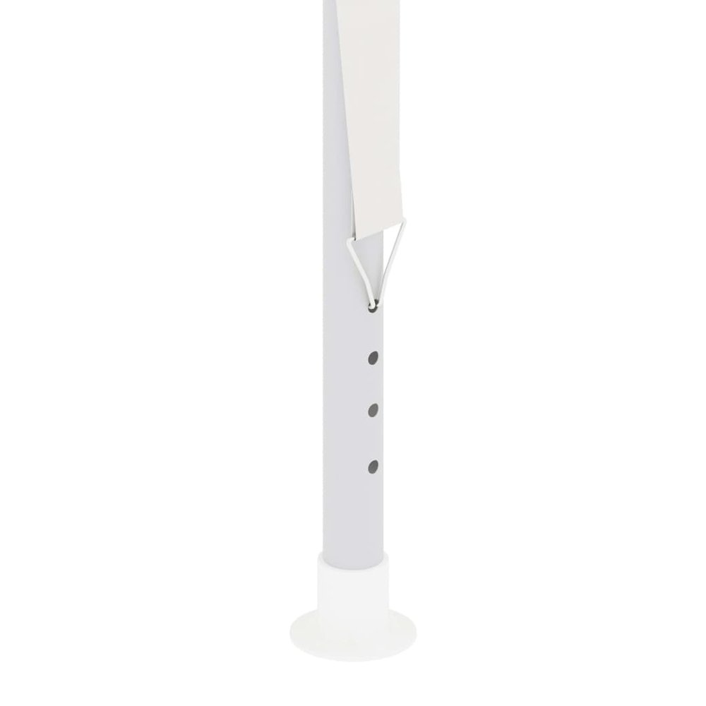 Party Tent White with Black Mesh. Picture 6