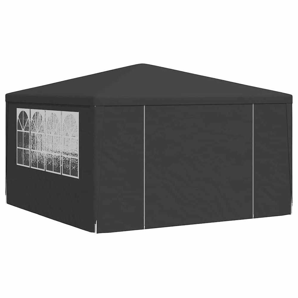 Party Tent Anthracite Polyethylene, Steel 13.1 x 13.1 ft. Picture 3