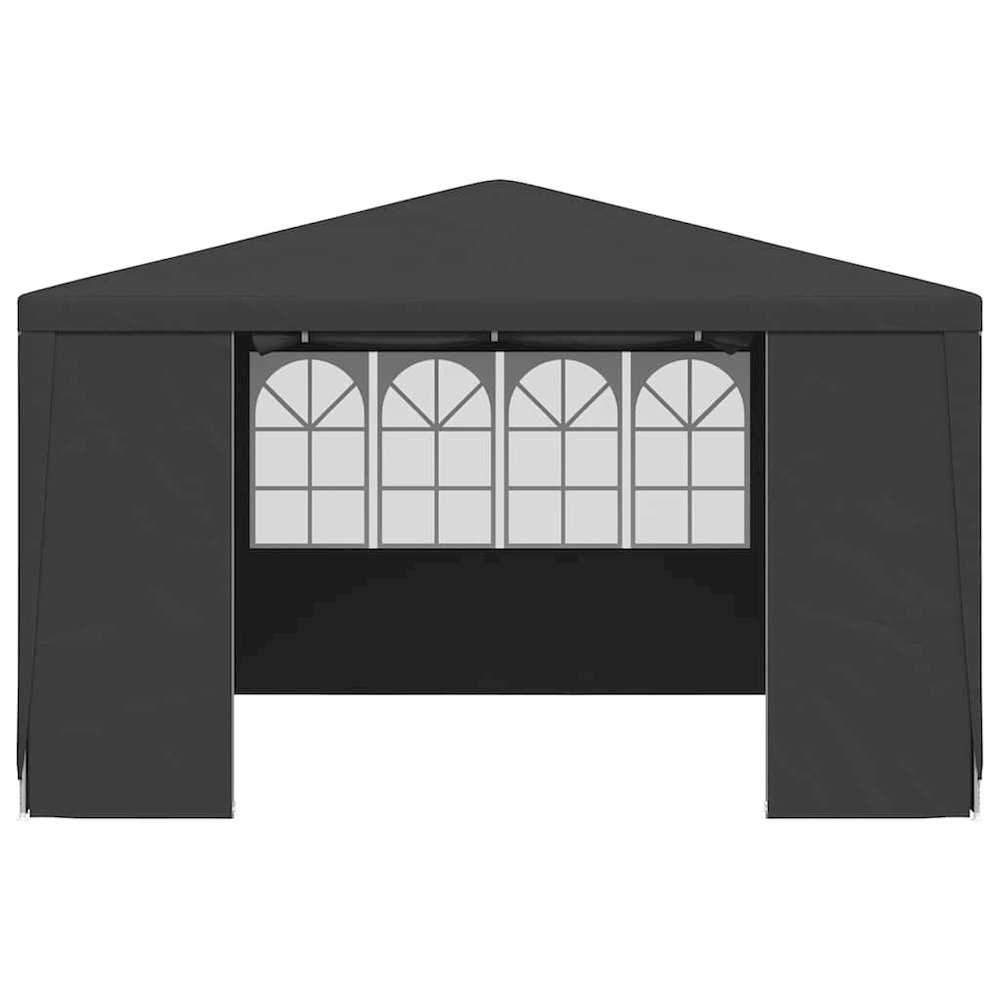 Party Tent Anthracite Polyethylene, Steel 13.1 x 13.1 ft. Picture 5