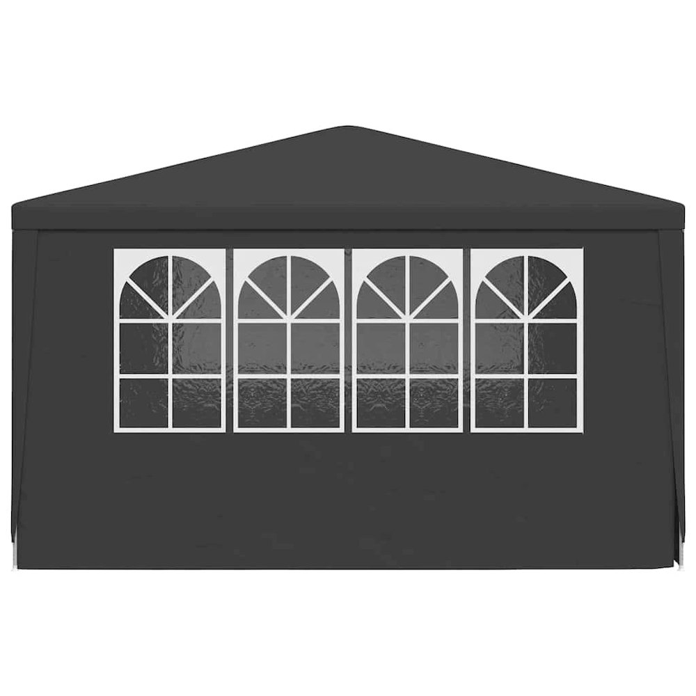 Party Tent Anthracite Polyethylene, Steel 13.1 x 13.1 ft. Picture 6