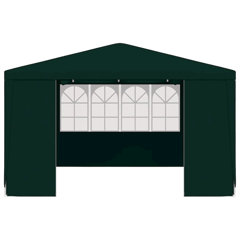 Party Tent Green Polyethylene, Steel Large Collapsible. Picture 5