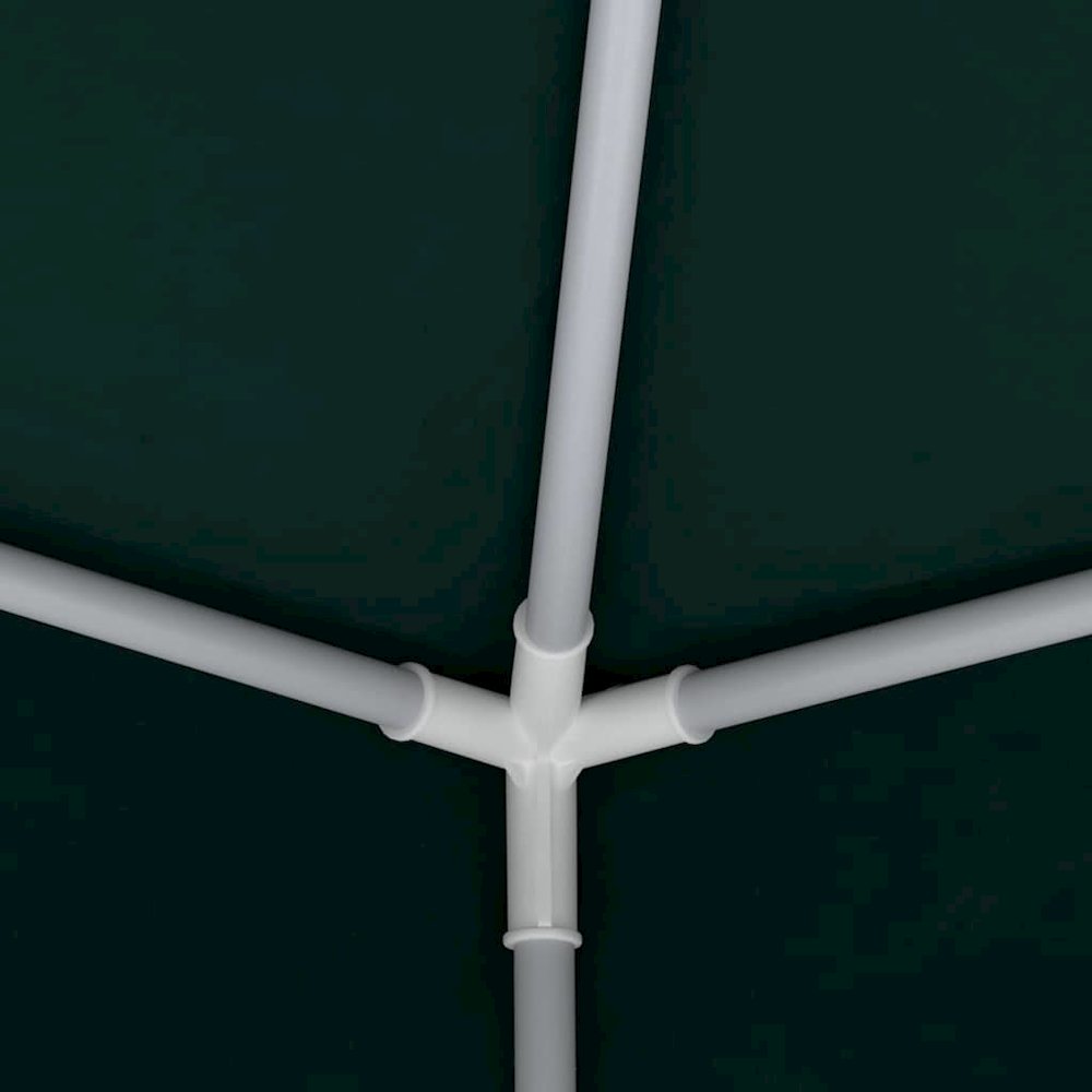 Party Tent Green Polyethylene, Steel Large Collapsible. Picture 8