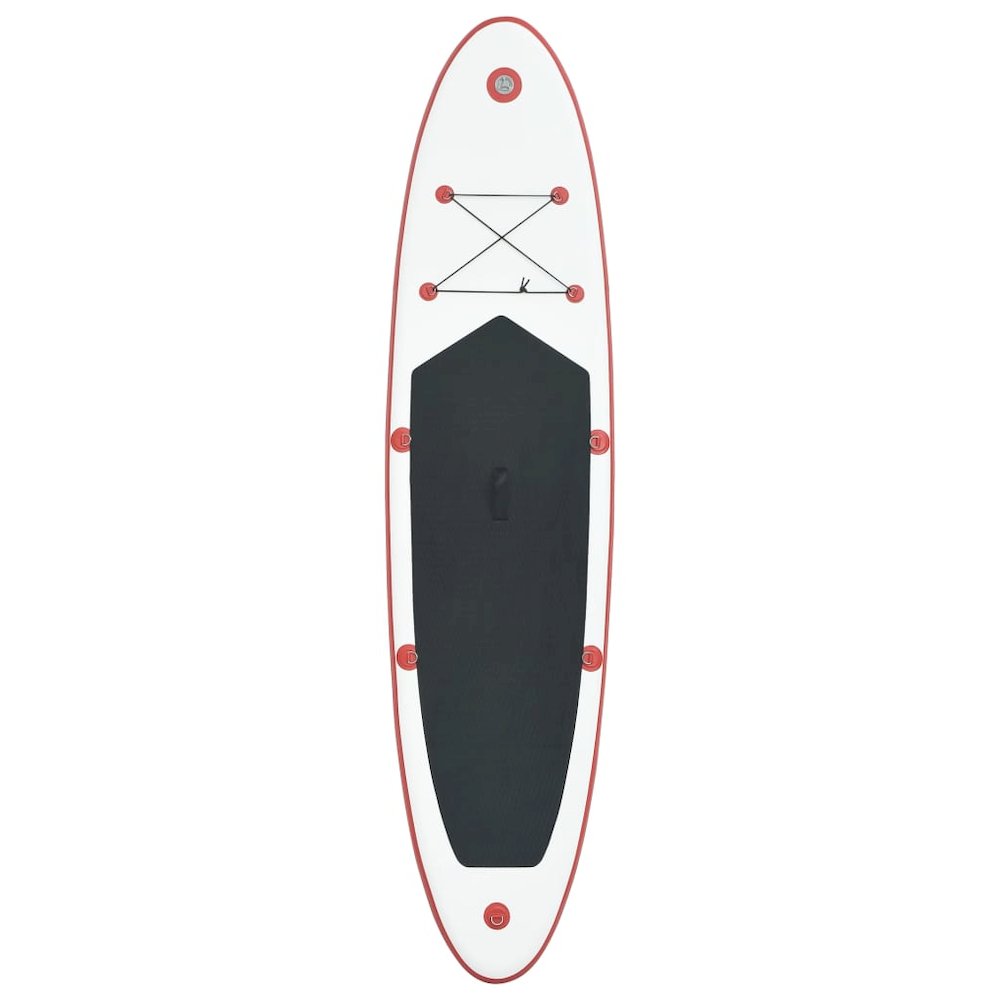 Stand Up Paddle Board Set SUP Surfboard Inflatable Red and White. Picture 3