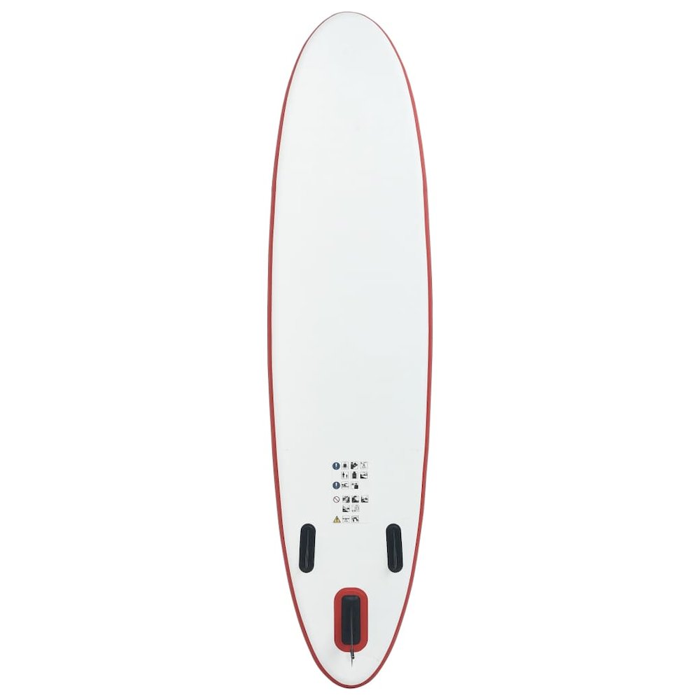 Stand Up Paddle Board Set SUP Surfboard Inflatable Red and White. Picture 4