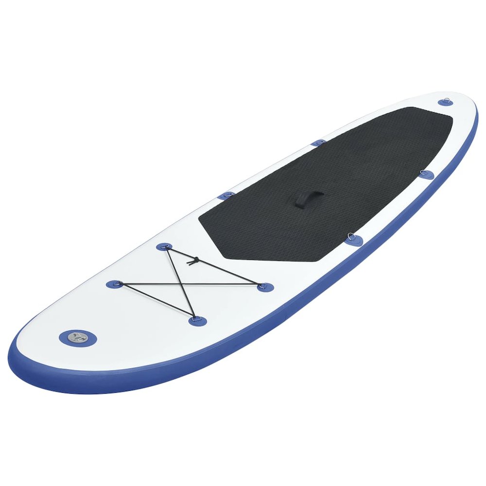Stand Up Paddle Board Set SUP Surfboard Inflatable Blue and White. Picture 2