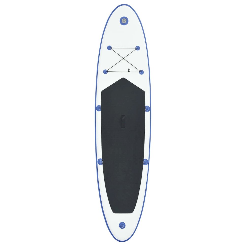 Stand Up Paddle Board Set SUP Surfboard Inflatable Blue and White. Picture 3