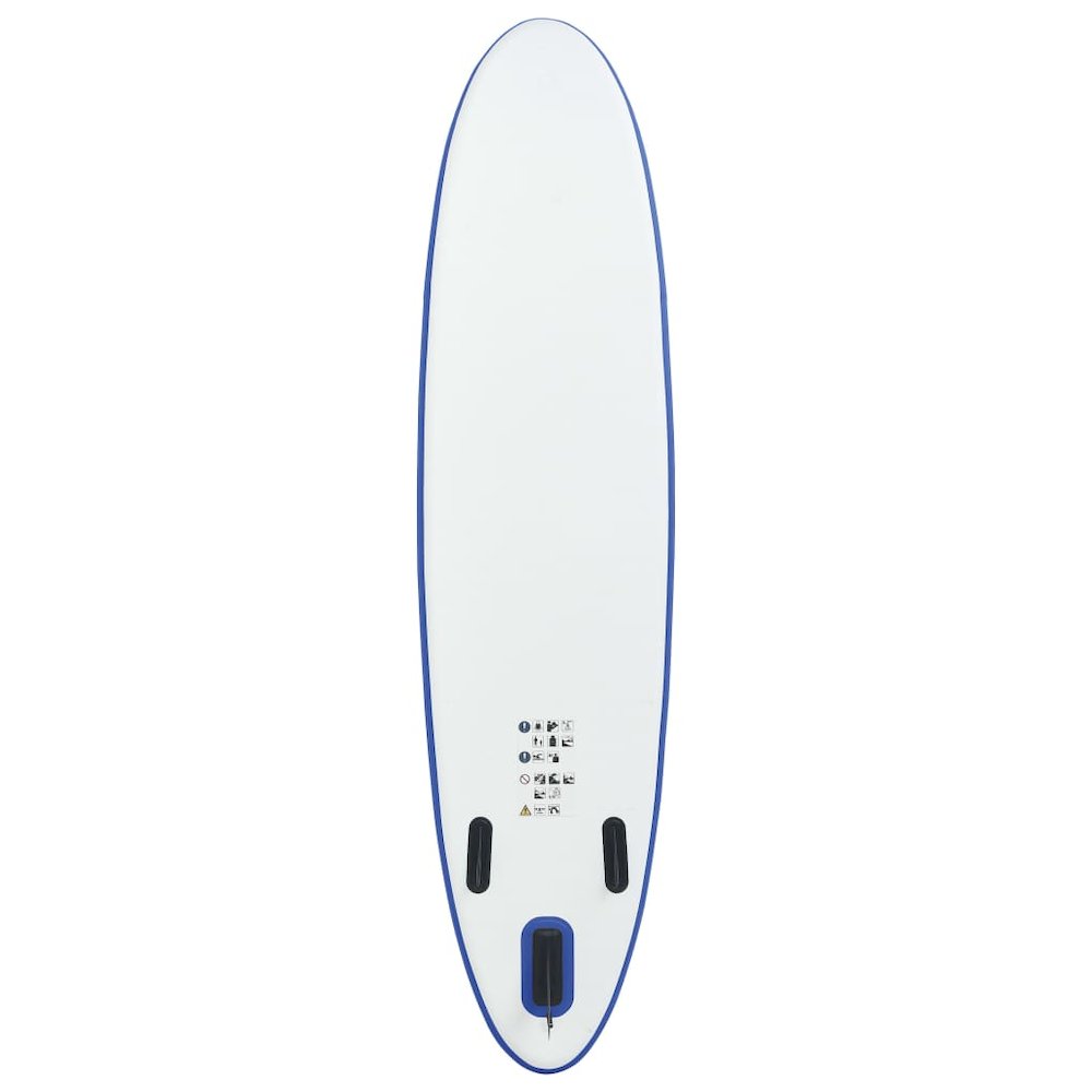 Stand Up Paddle Board Set SUP Surfboard Inflatable Blue and White. Picture 4