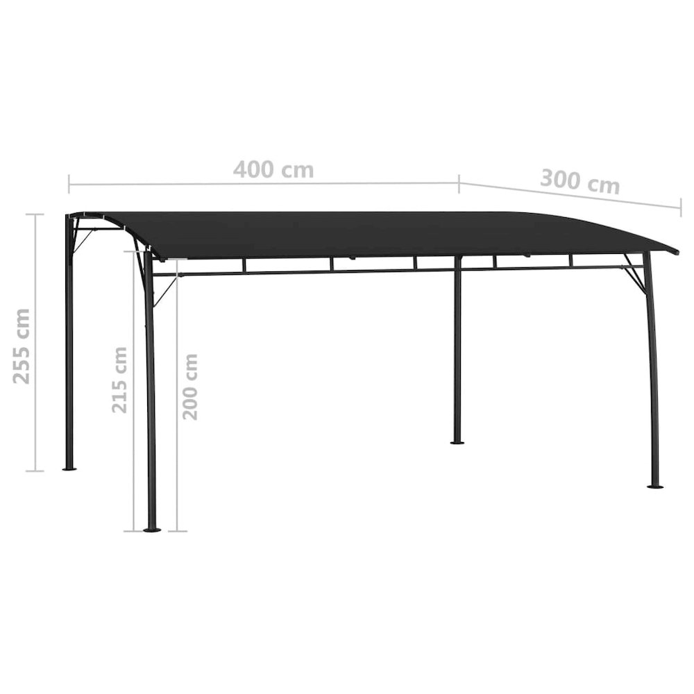Sunshade Awning Anthracite. Picture 6