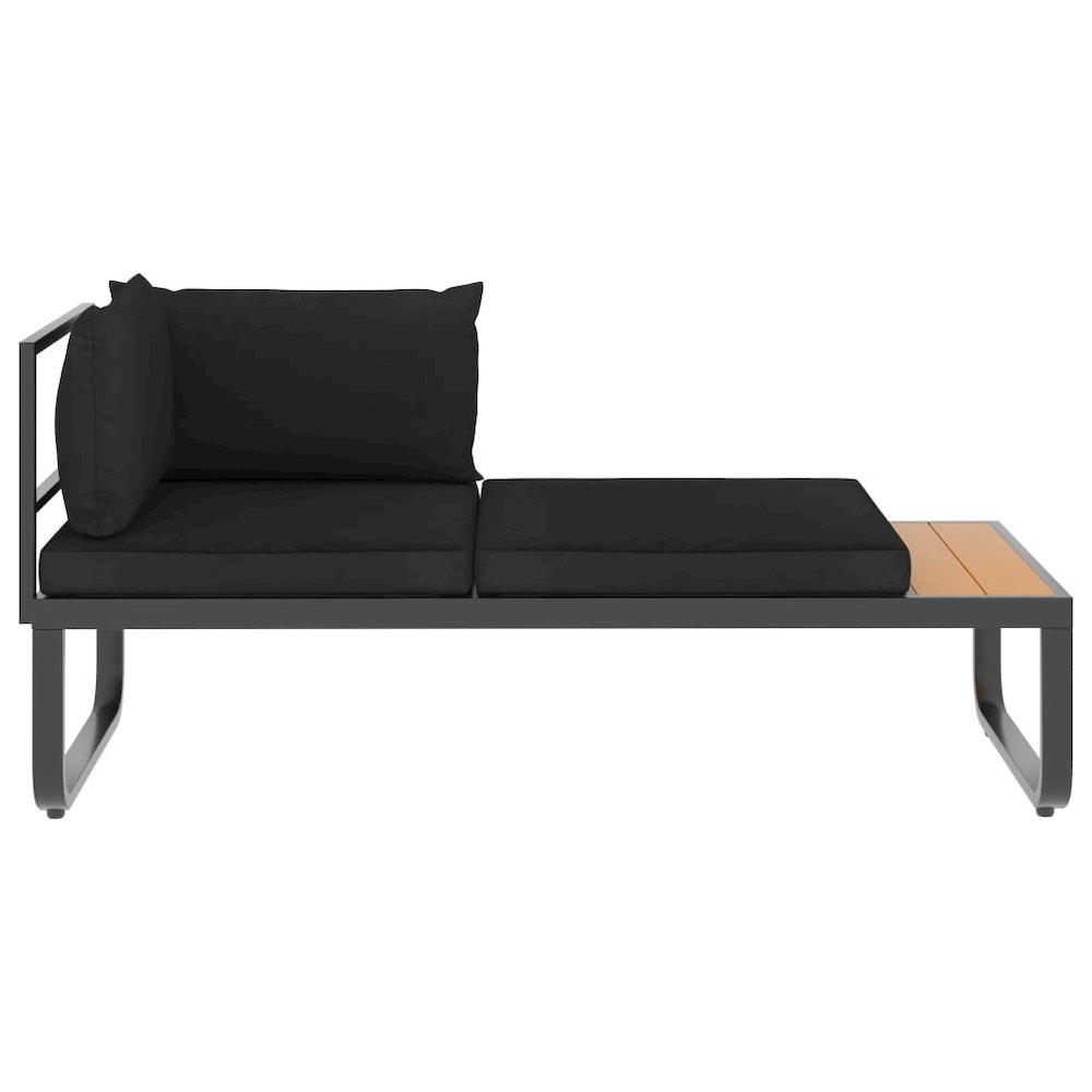 Patio Sofa Dark gray and brown. Picture 9