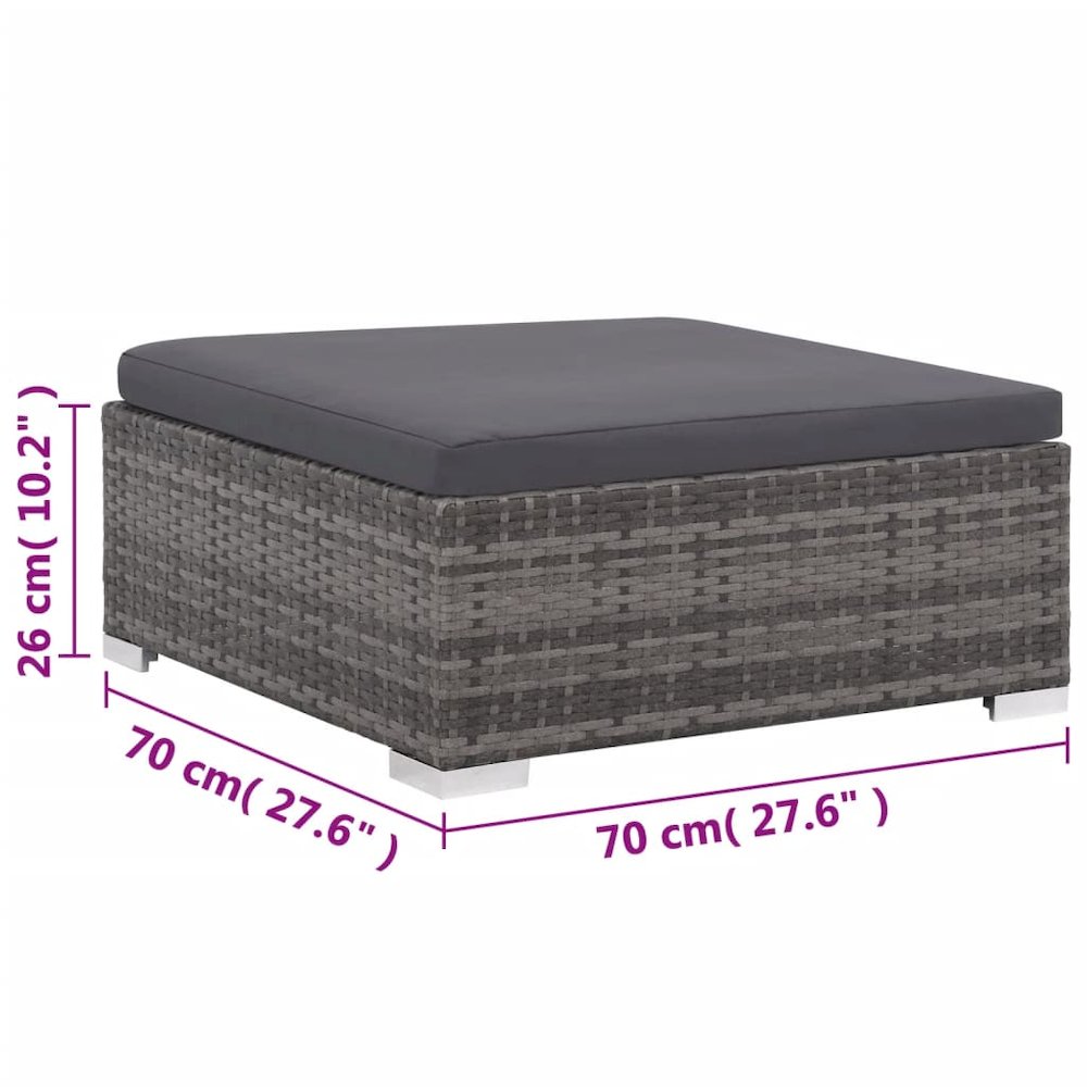 Sofa Set Grey, Dark Grey. Picture 12
