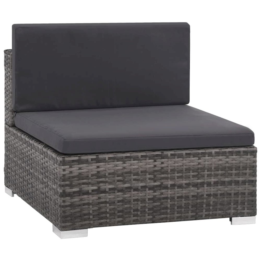 Sofa Set Grey, Dark Grey. Picture 5