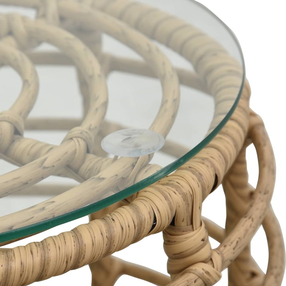 Bistro Set Oak, Black, Transparent. Picture 3