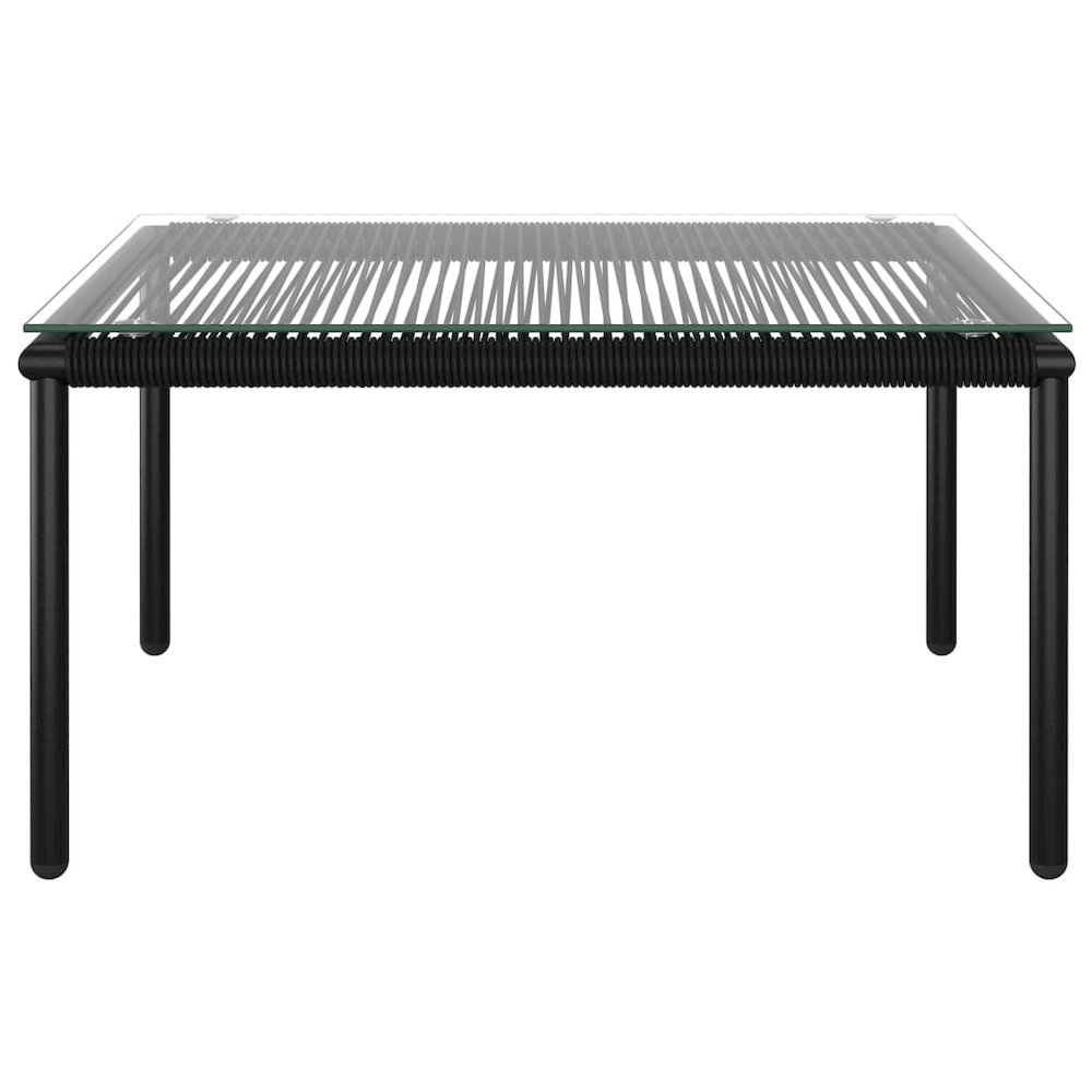 Garden Lounge Set Black and Anthracite. Picture 5