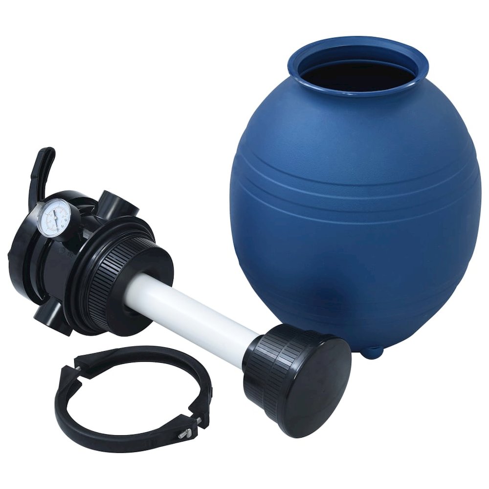 Sand Filter Blue High-density polyethylene 11.8 in Durable. Picture 4