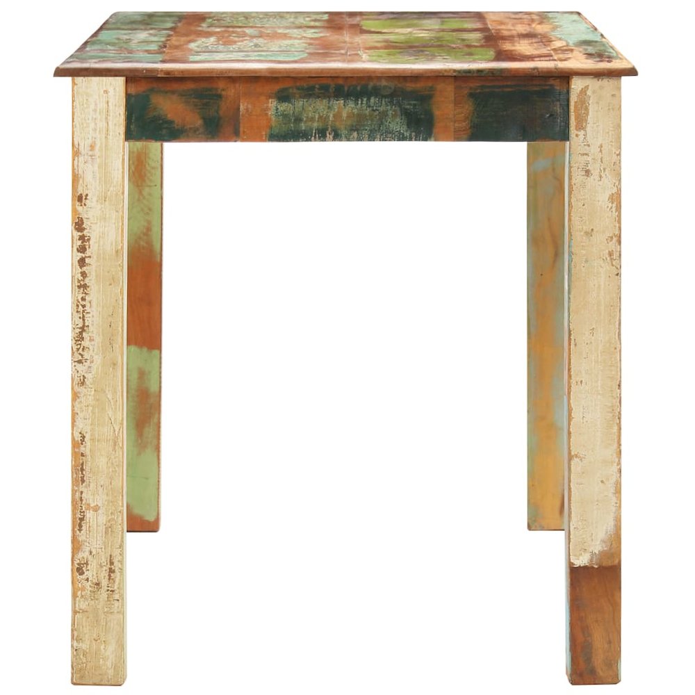 Dining Table Varied, Multicoloured Solid reclaimed wood. Picture 2