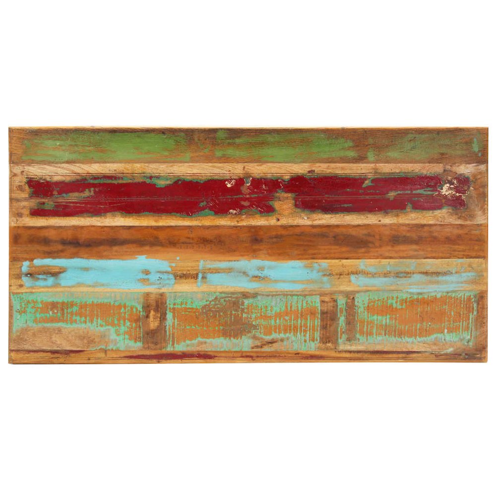 Dining Table Varied, Multicoloured Solid reclaimed wood. Picture 3