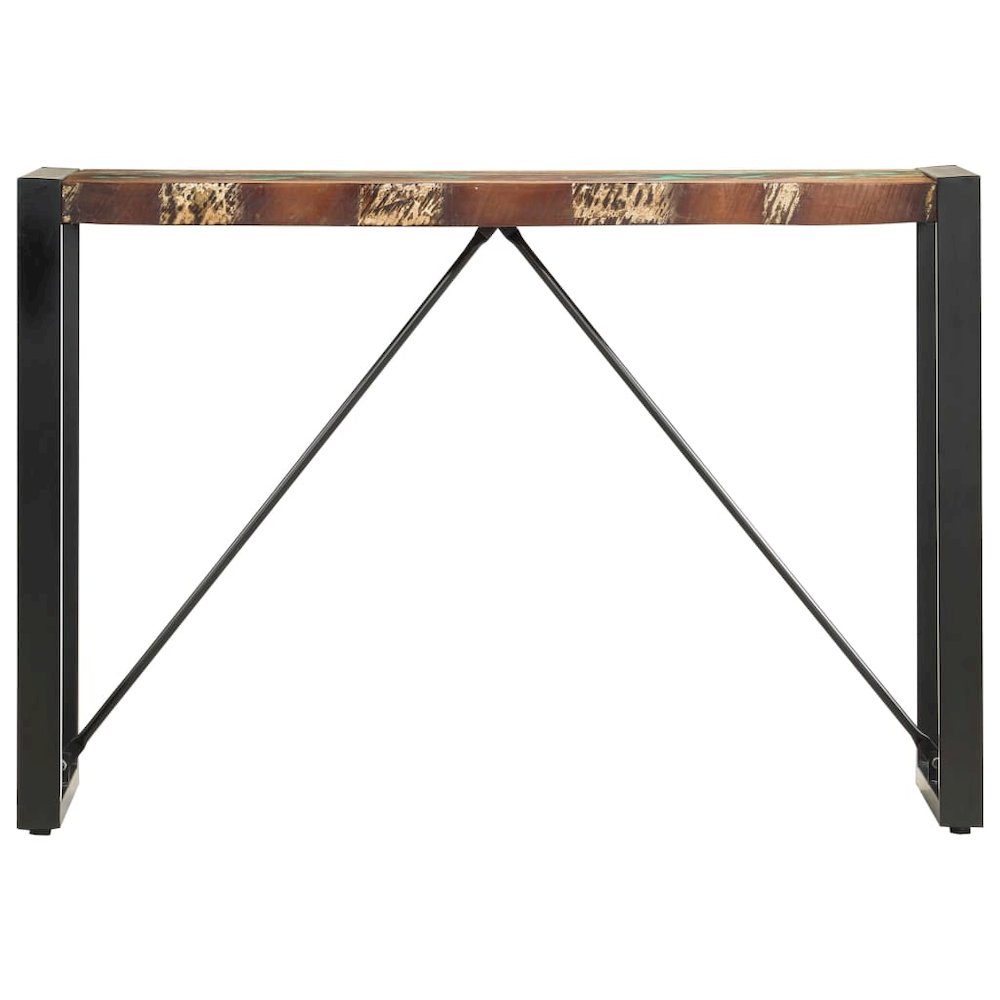 Console Table Multicolor Solid reclaimed wood and steel. Picture 2