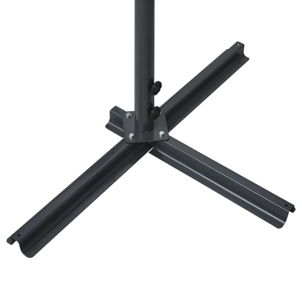 Awning Anthracite Powder-coated steel, 100% polyester 197 x 118 in. Picture 4