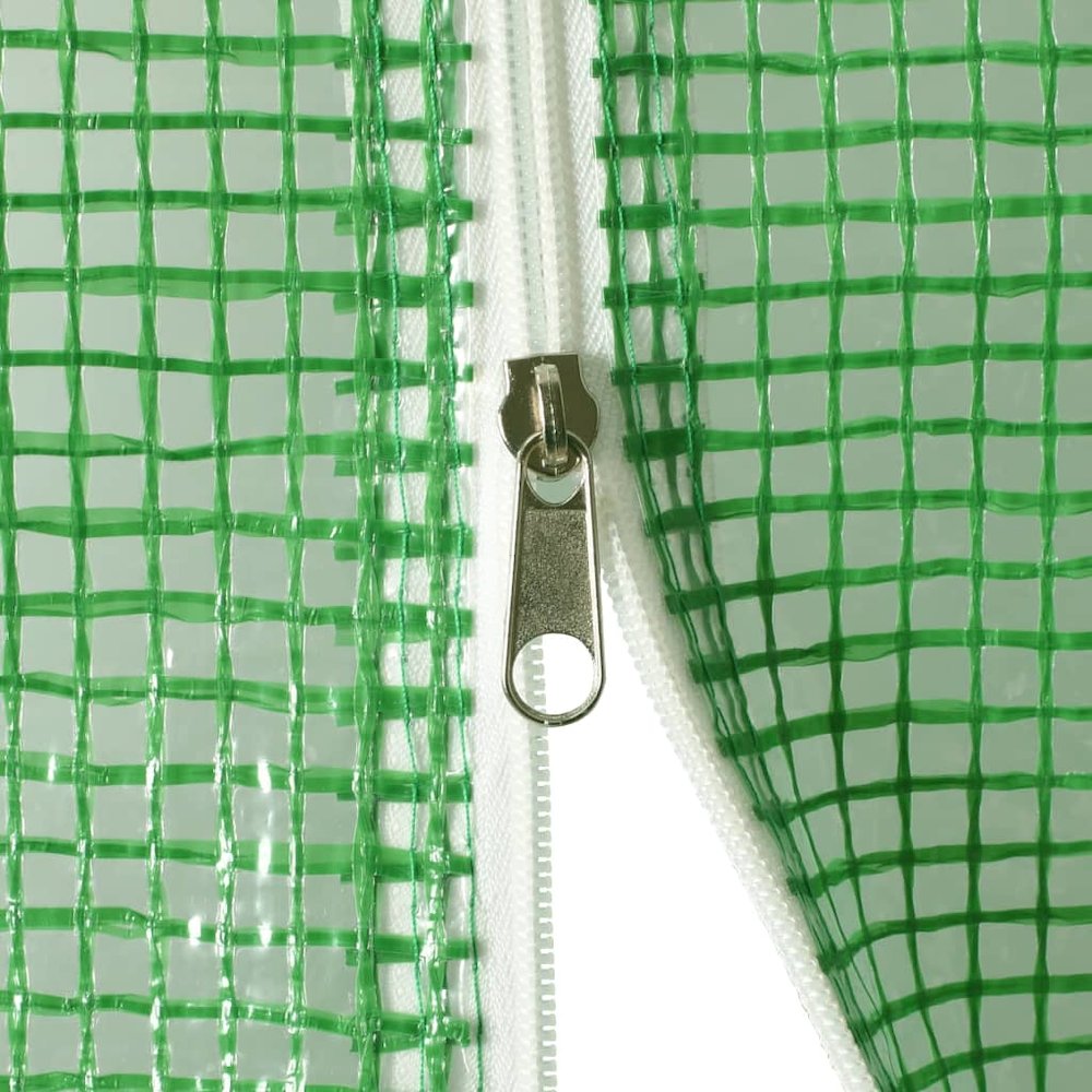Greenhouse Green Polyethylene mesh fabric, Galvanized steel Medium. Picture 9