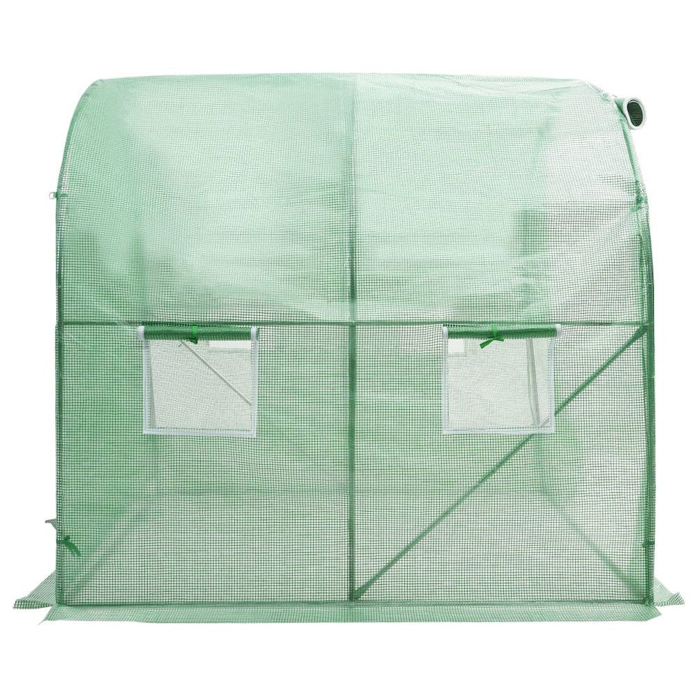 Greenhouse Green Galvanized steel, PE mesh fabric Medium. Picture 3