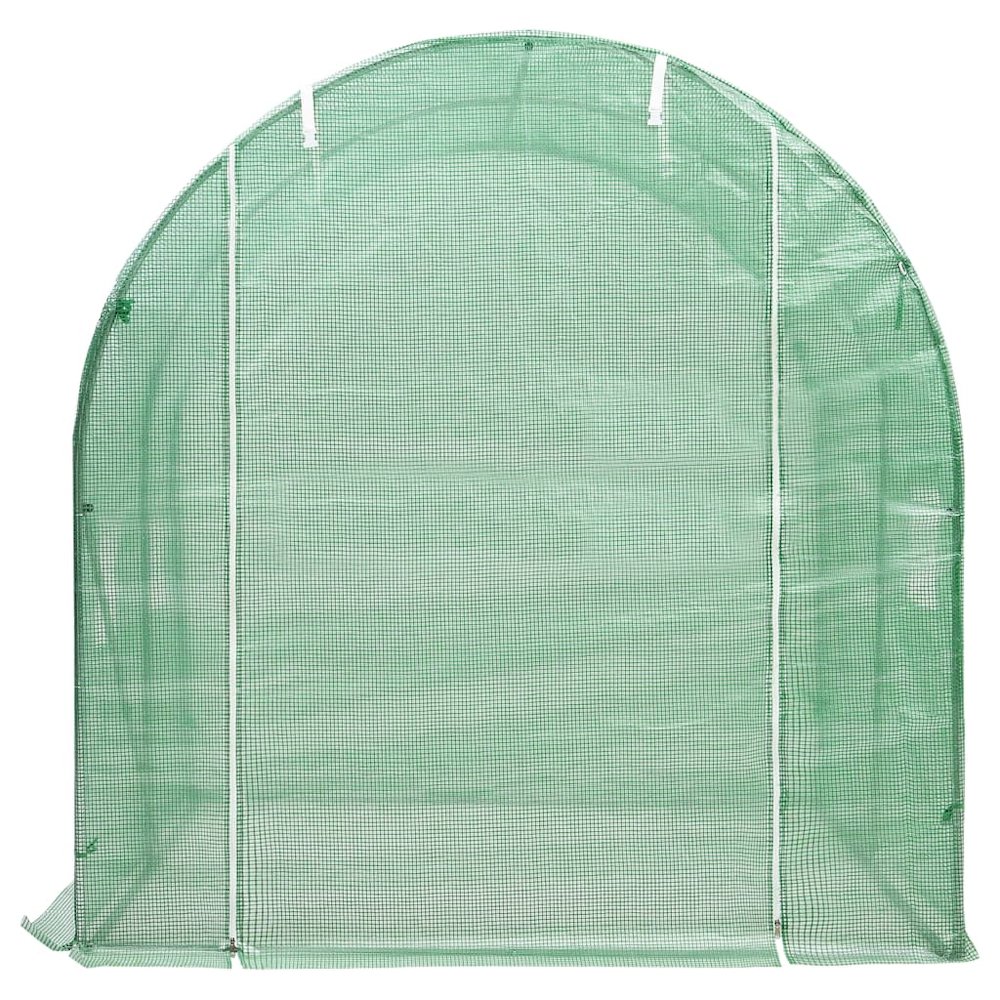 Greenhouse Green Galvanized steel, PE mesh fabric Medium. Picture 5