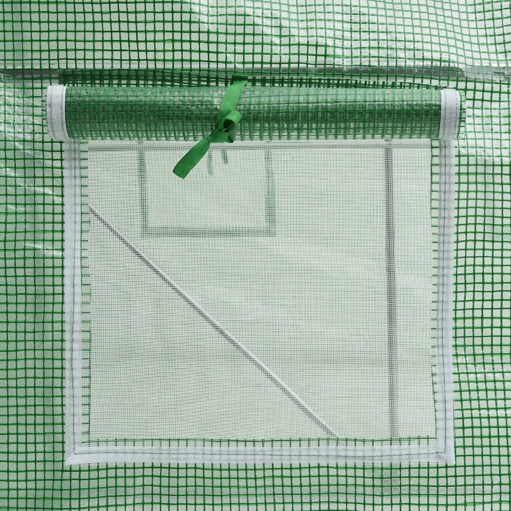 Greenhouse Green Galvanized steel, PE mesh fabric Medium. Picture 10