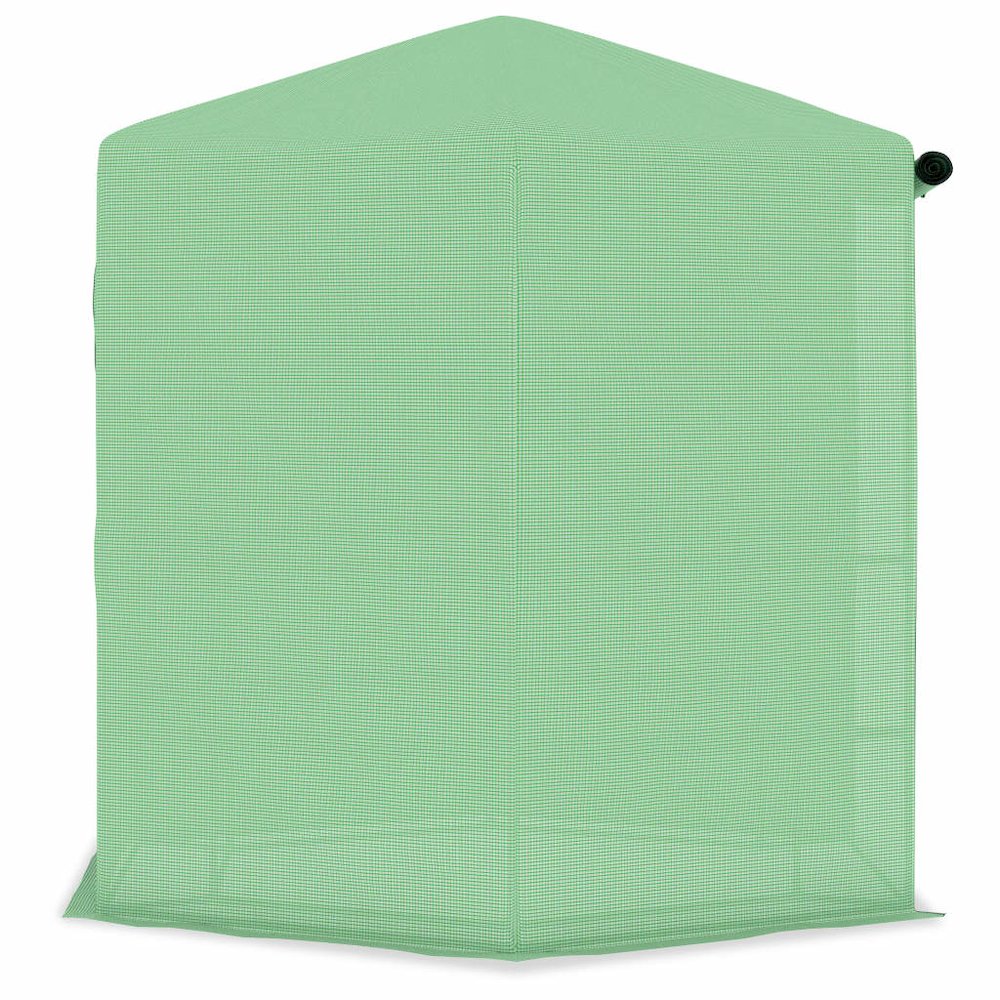 Greenhouse Green PE mesh fabric, powder-coated steel 89.4 x 87.8 in. Picture 5