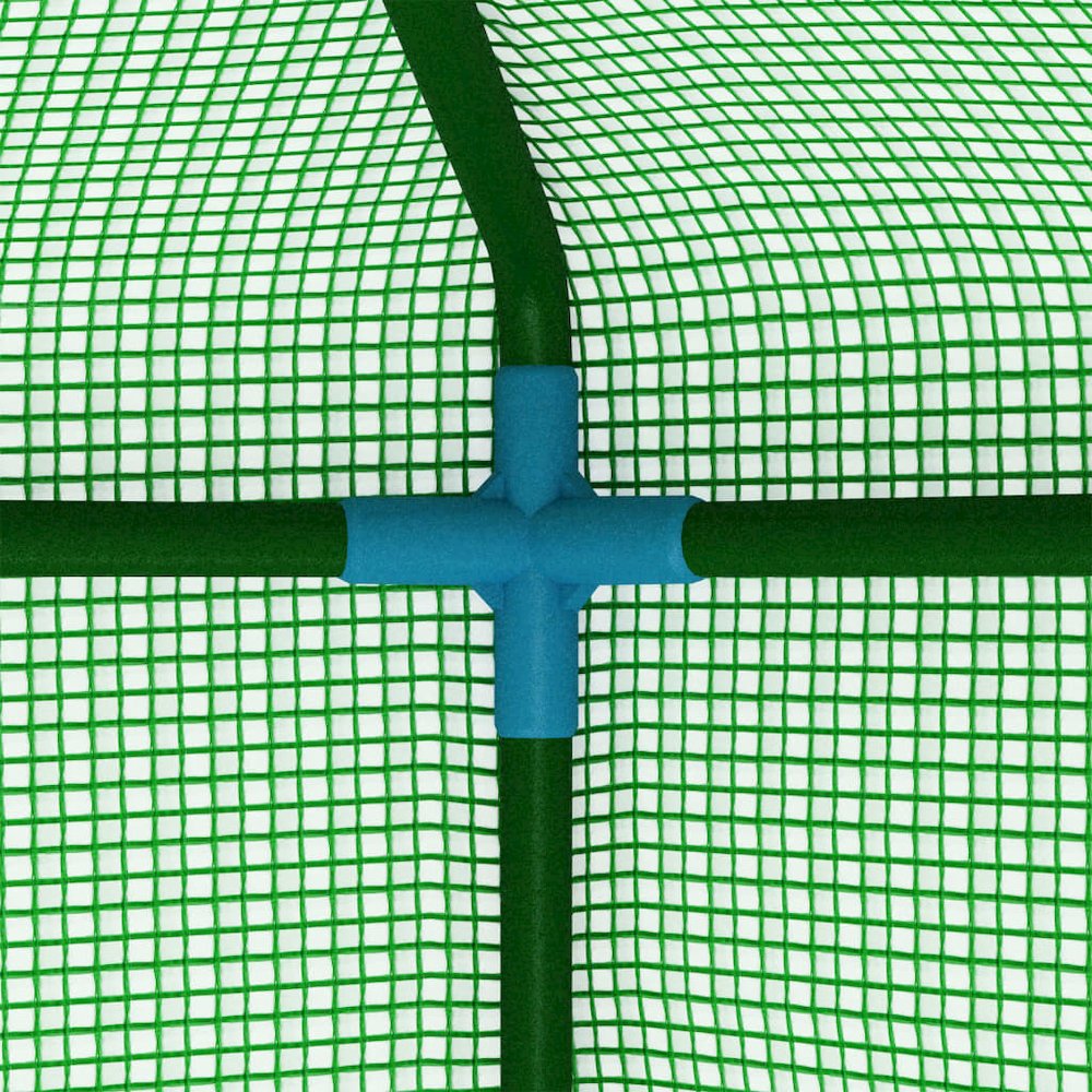 Greenhouse Green PE mesh fabric, powder-coated steel 89.4 x 87.8 in. Picture 7