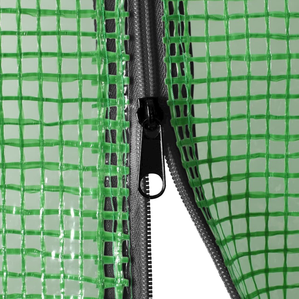 Greenhouse Green PE mesh fabric, powder-coated steel 89.4 x 87.8 in. Picture 9