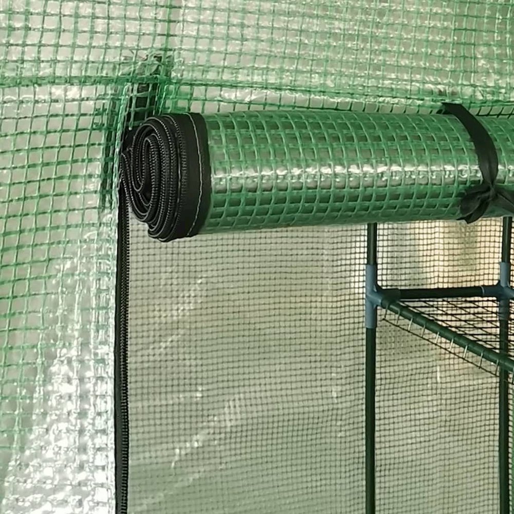 Greenhouse Green Polyethylene mesh fabric Large Shelving. Picture 6