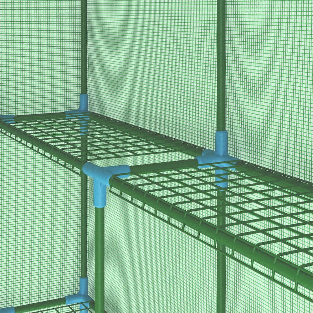 Greenhouse Green Polyethylene mesh fabric Large Shelving. Picture 8