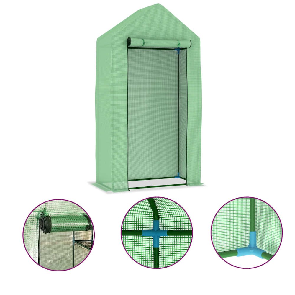 Greenhouse Green PE mesh fabric Small Durable Greenhouse. Picture 2
