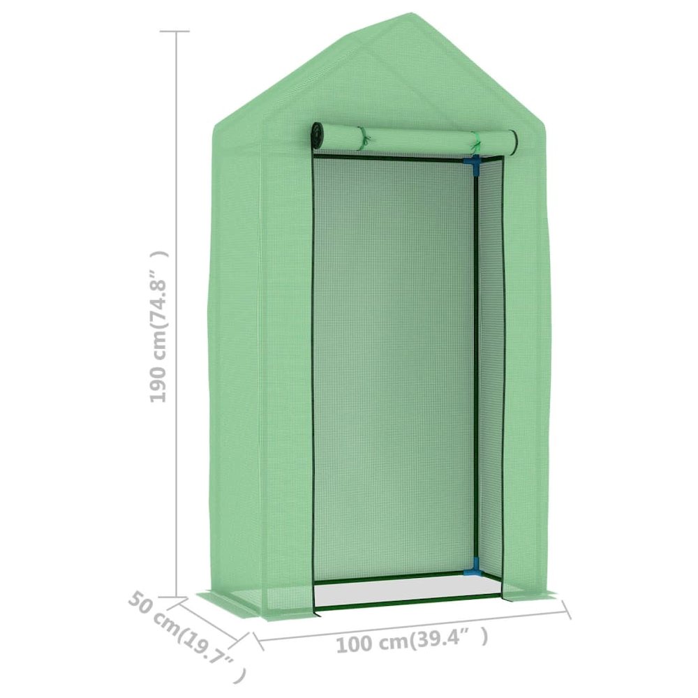 Greenhouse Green PE mesh fabric Small Durable Greenhouse. Picture 10