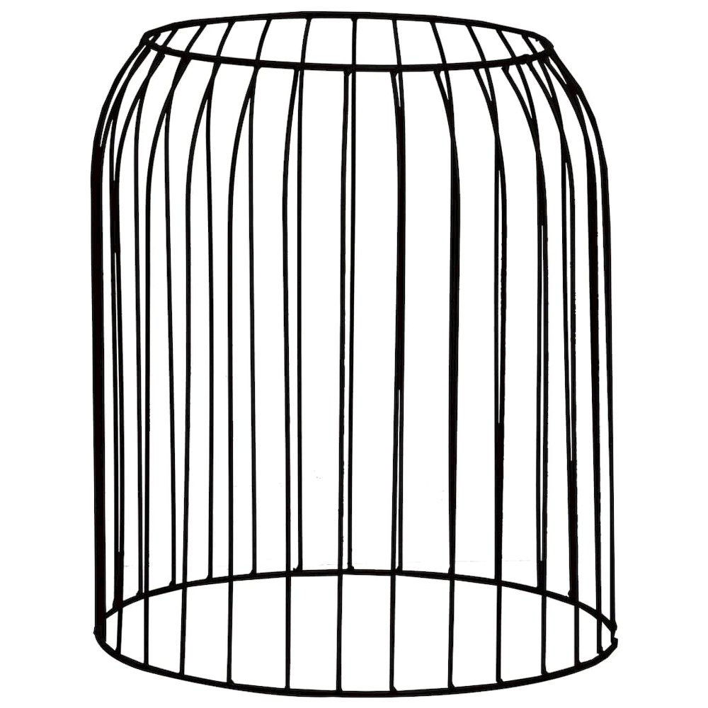 Coffee Table Set of 3 Black Metal, MDF Set of 3 Stackable. Picture 7