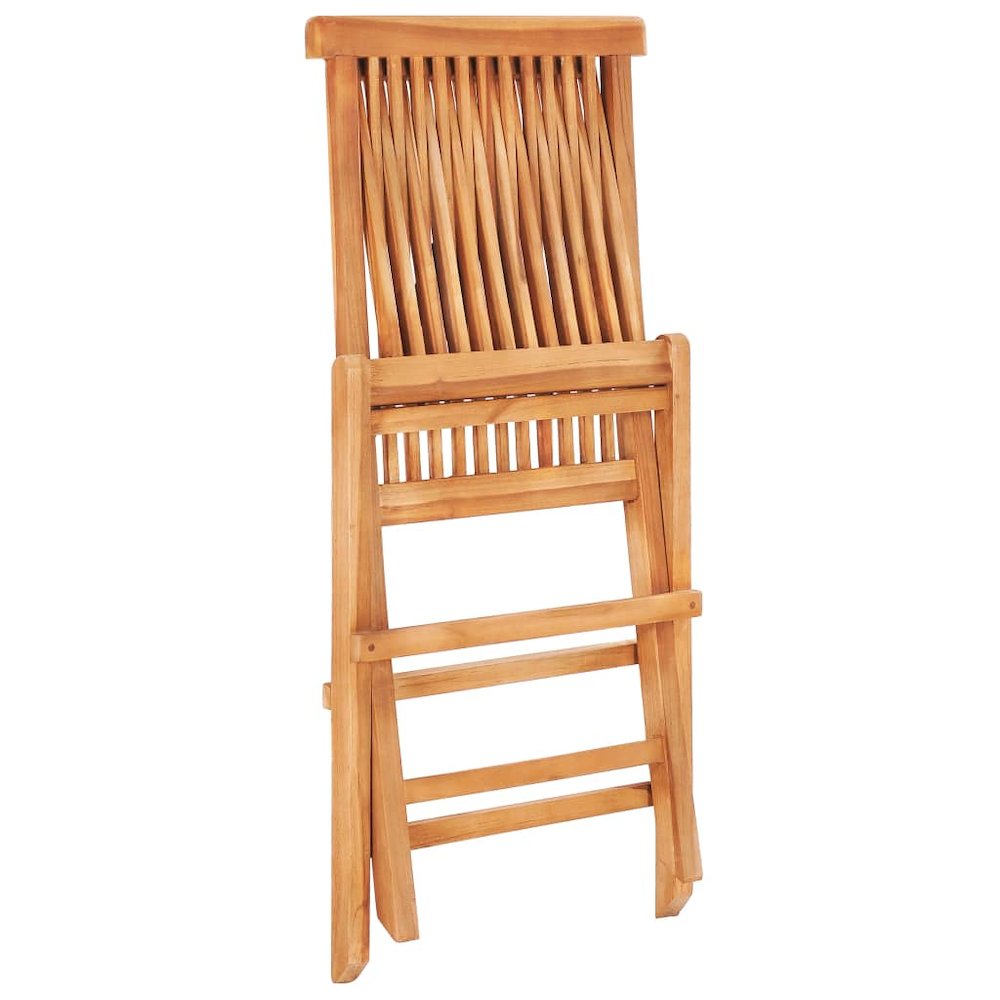 Bistro Set Teak Fine sanded teak hardwood Standard Foldable. Picture 10