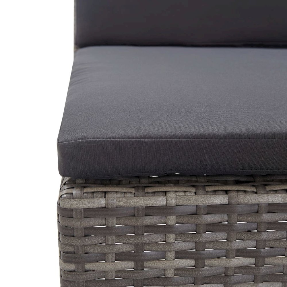 Garden Lounge Set Grey. Picture 9