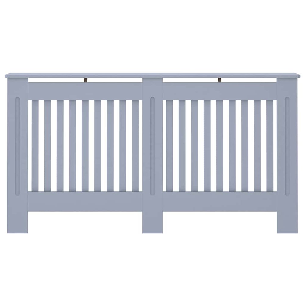 Radiator Cover Anthracite 59.8"x7.5"x32.1" MDF. Picture 5