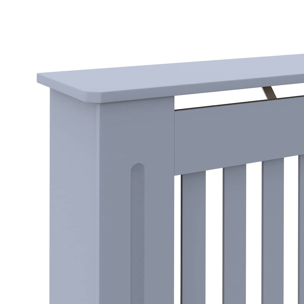 Radiator Cover Anthracite 59.8"x7.5"x32.1" MDF. Picture 8