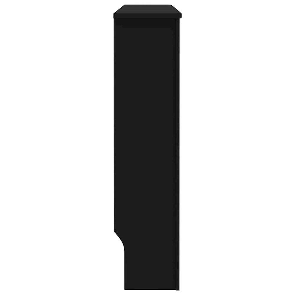 Radiator Cover Black 44.1"x7.5"x32.1" MDF. Picture 6