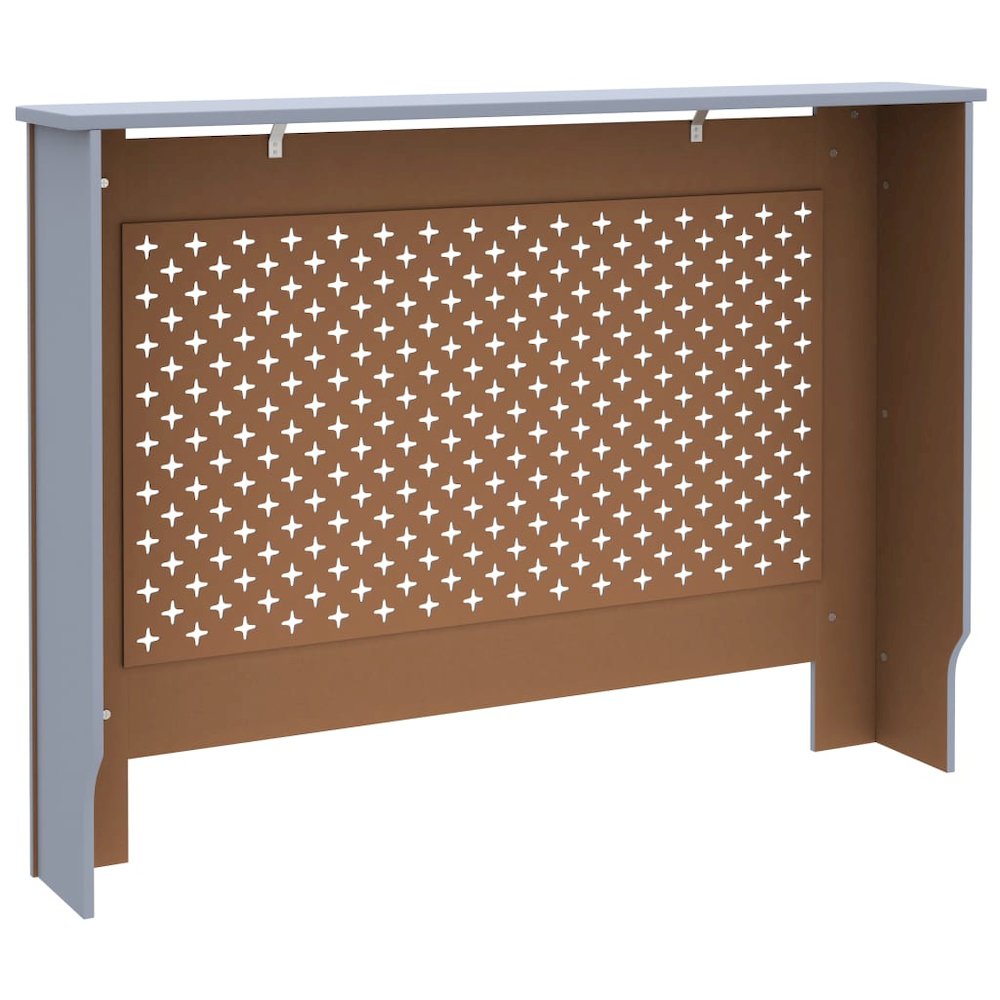 vidaXL Radiator Cover Anthracite 44.1"x17.5"x31.9" MDF, 288191. Picture 5