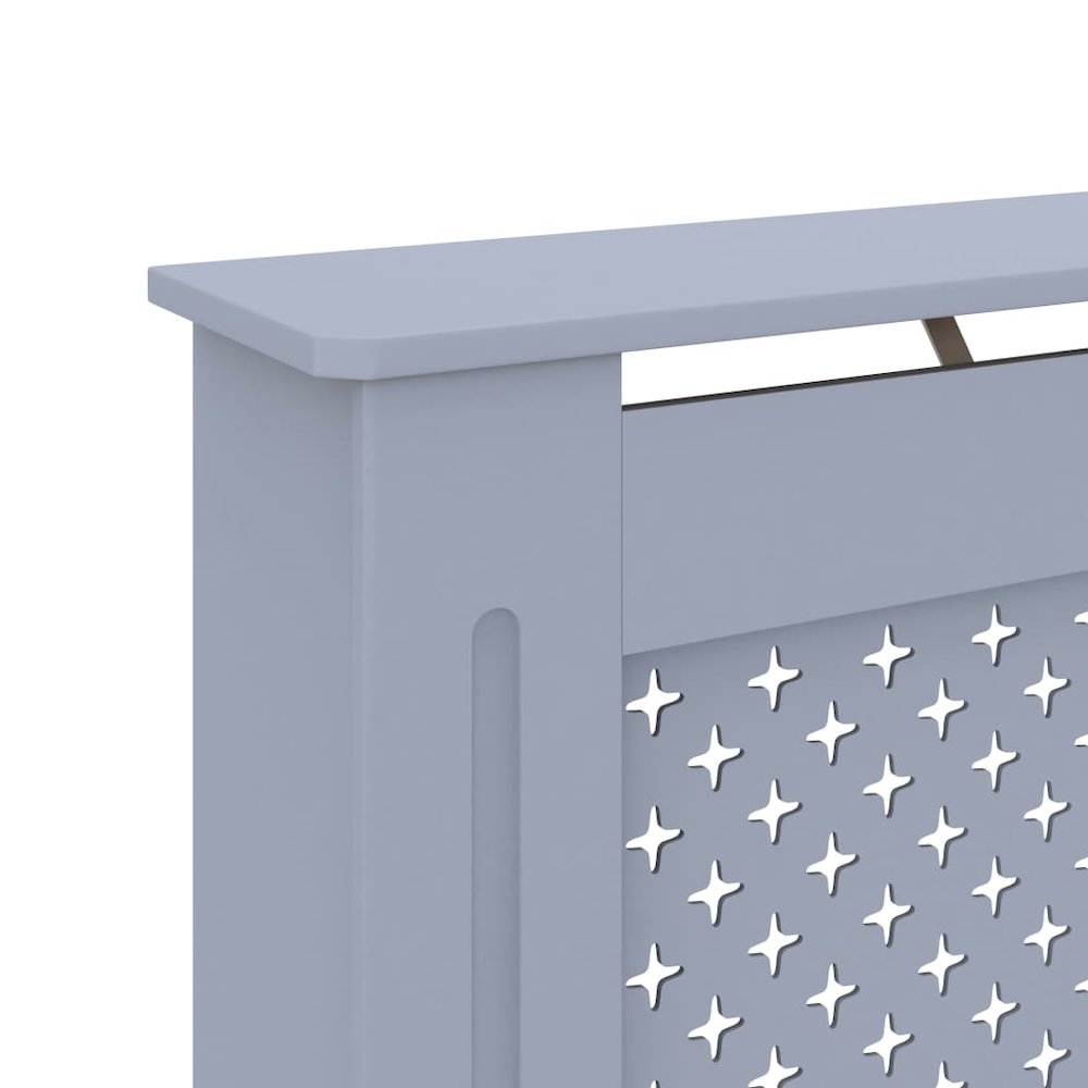 vidaXL Radiator Cover Anthracite 44.1"x17.5"x31.9" MDF, 288191. Picture 6