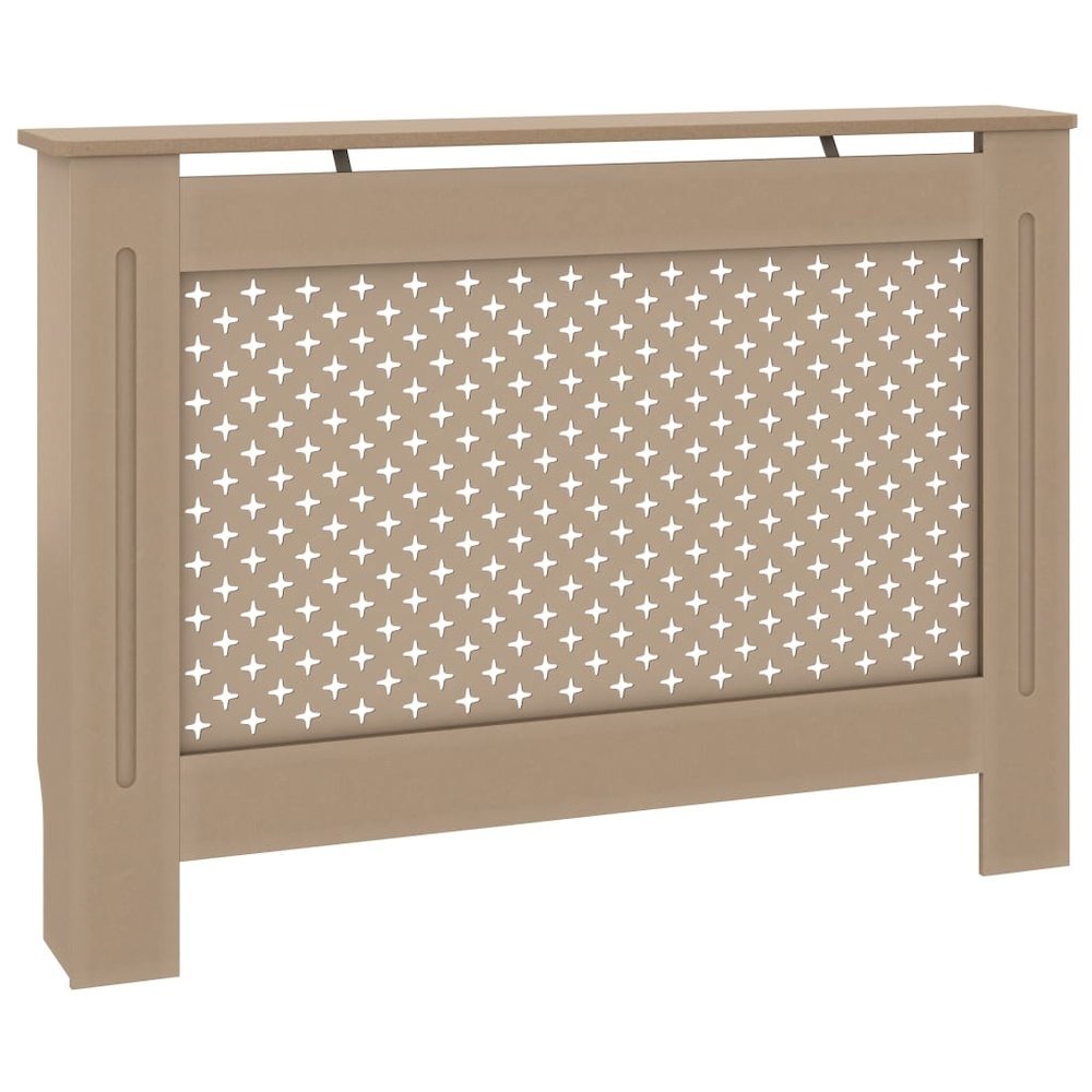 vidaXL Radiator Cover 44.1"x17.5"x31.9" MDF, 288193. Picture 2