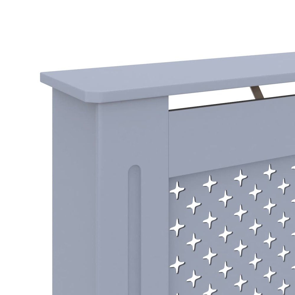 vidaXL Radiator Cover Anthracite 67.7"x17.5"x31.9" MDF. Picture 5