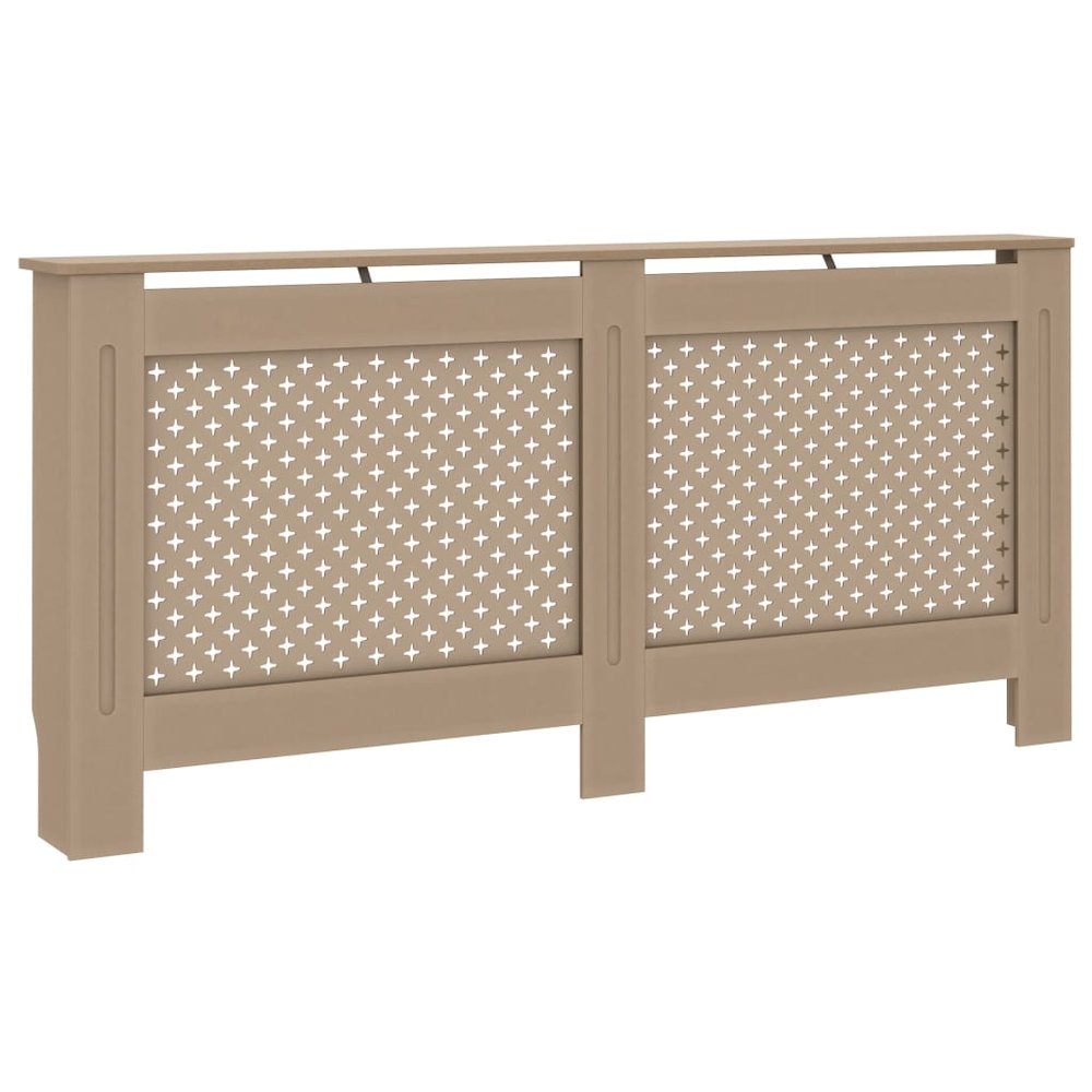 vidaXL Radiator Cover 67.7"x17.5"x31.9" MDF, 288199. Picture 2