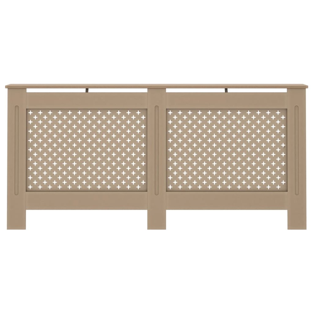 vidaXL Radiator Cover 67.7"x17.5"x31.9" MDF, 288199. Picture 3