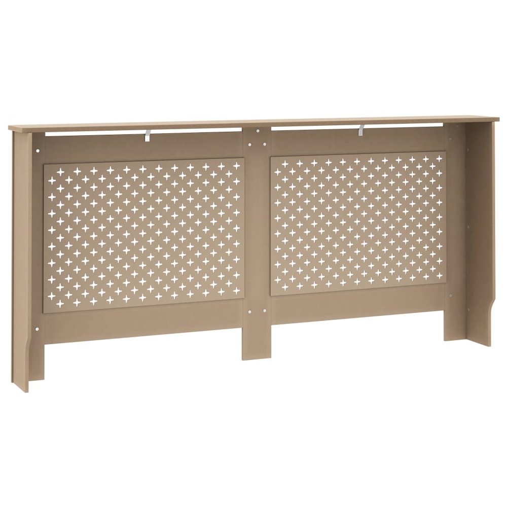 vidaXL Radiator Cover 67.7"x17.5"x31.9" MDF, 288199. Picture 5