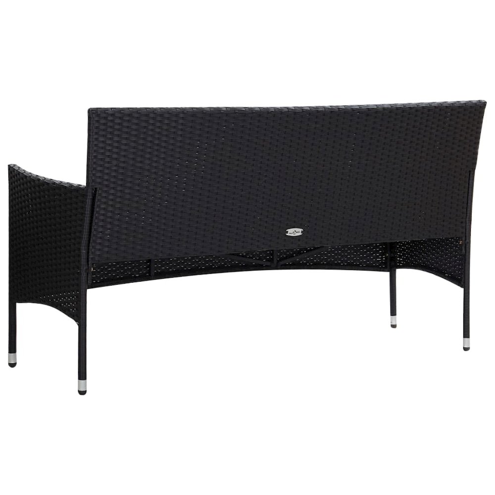 Sofa Set Black and cream white. Picture 5